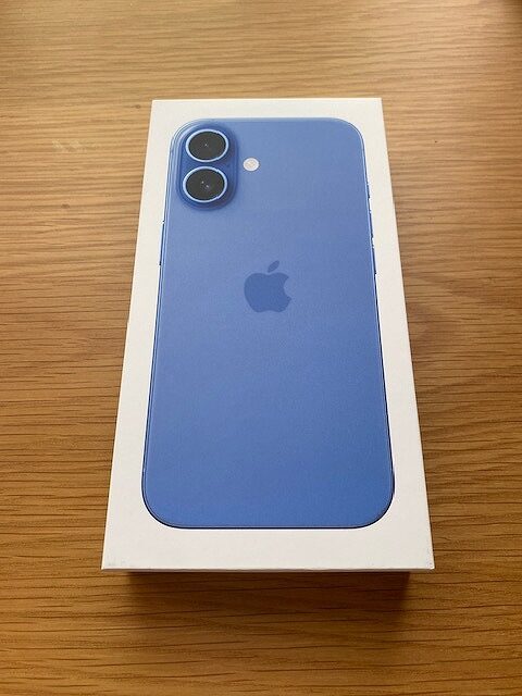 iPhone16無印の箱