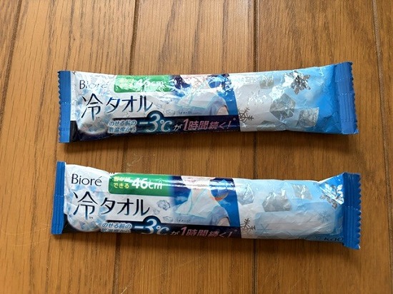 ビオレ冷タオルの写真