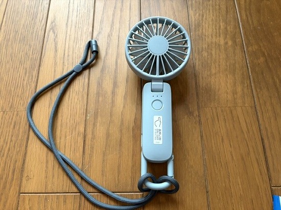 リズムハンディファンの写真